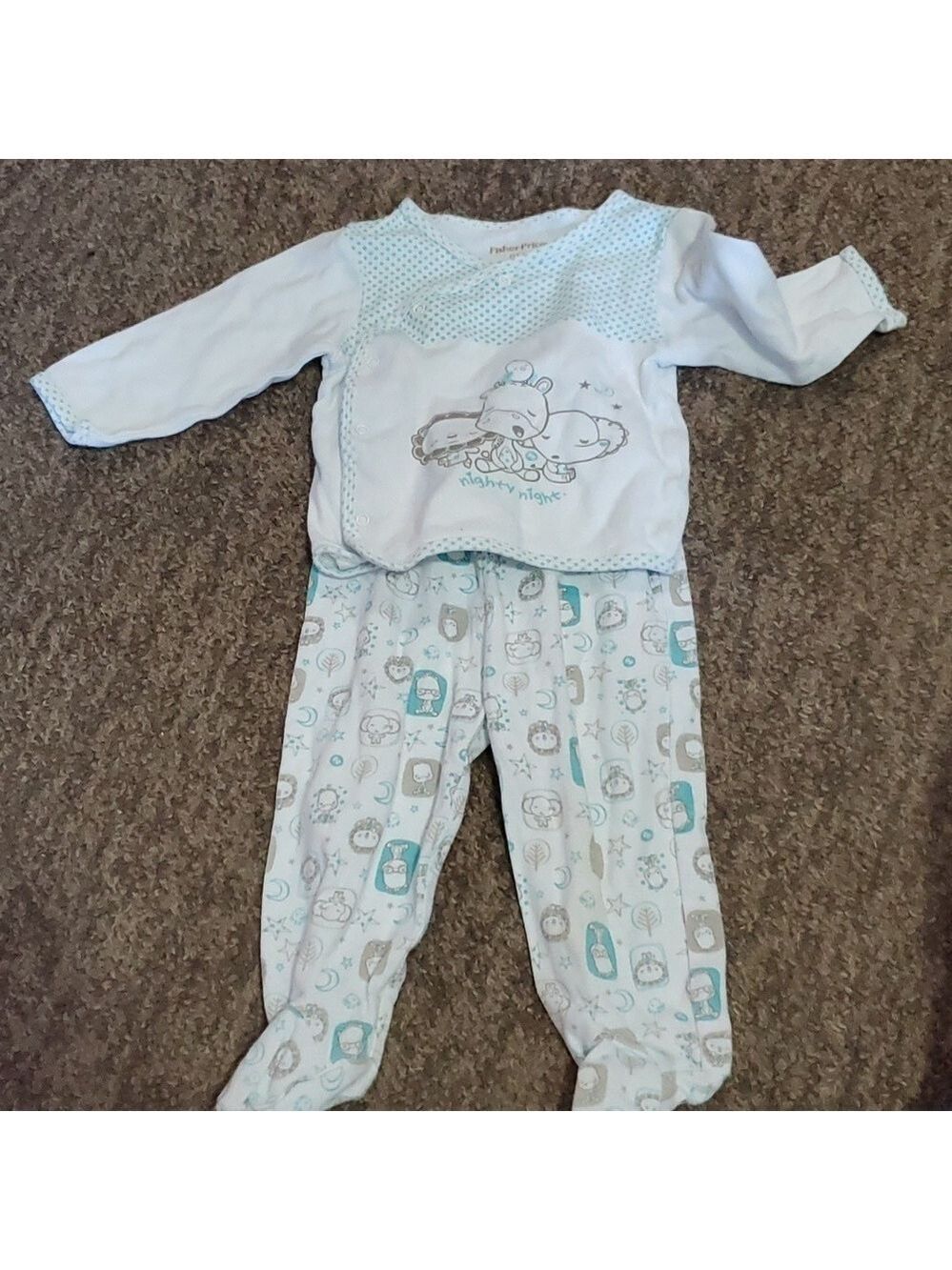 Fisher price 2 piece pjammas size 9 months